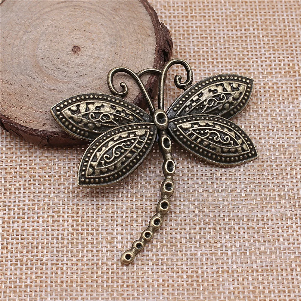 4pcs 60x58mm(2.36x2.28inch) 2 Colors Antique Bronze Color Antique Silver Color Dragonfly Charms DIY Hand Crafts Accessories
4pcs 60x58mm(2.36x2.28inch) 2 Colors Antique Bronze Color Antique Silver Color Dragonfly Charms DIY Hand Crafts Accessories