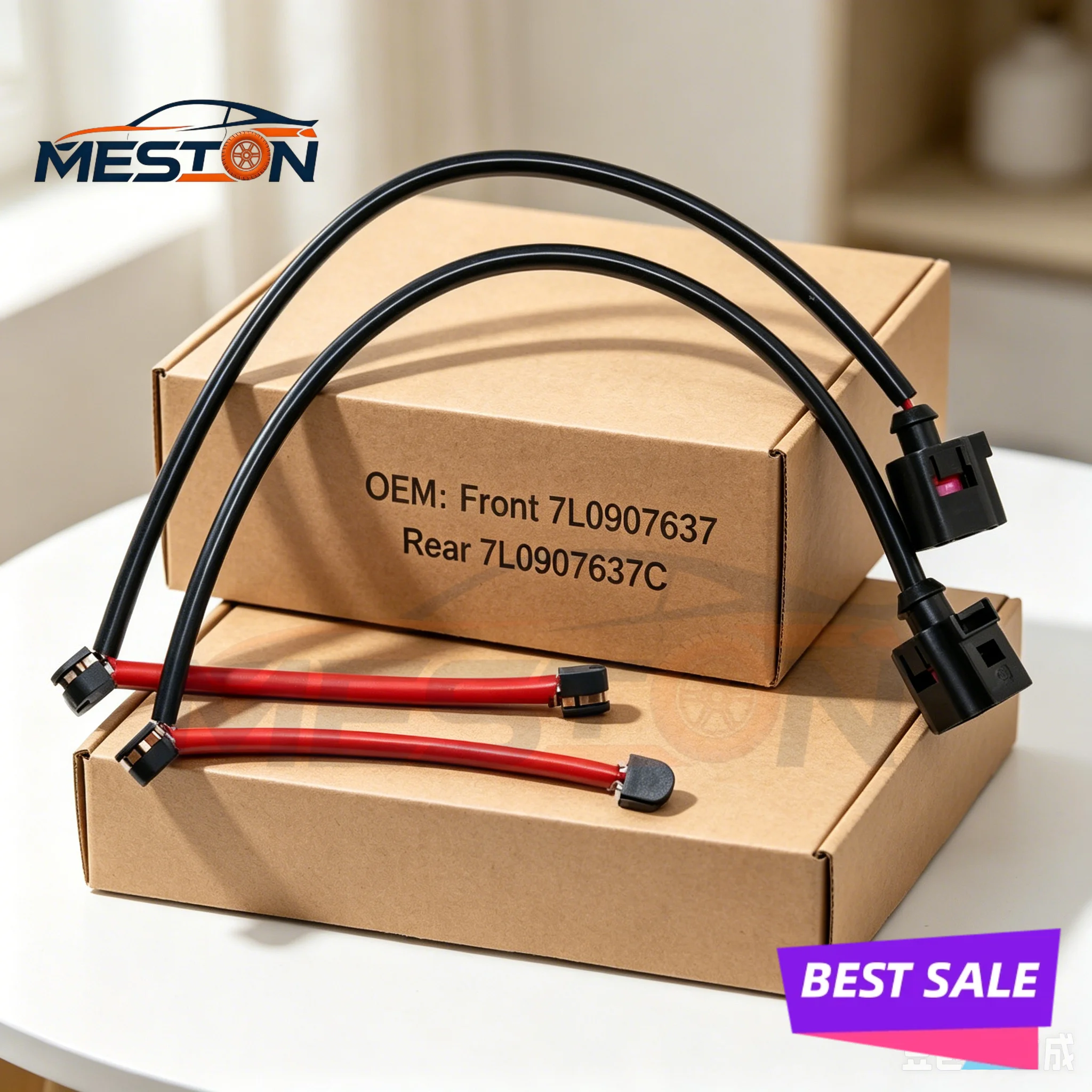 7L0907637 7L0907637C Front Rear Disc Brake Pad Wear Indicator Sensor Wire for Audi Q7 Porsche Cayenne VW Touareg 2003-2015
7L0907637 7L0907637C Front Rear Disc Brake Pad Wear Indicator Sensor Wire for Audi Q7 Porsche Cayenne VW Touareg 2003-2015