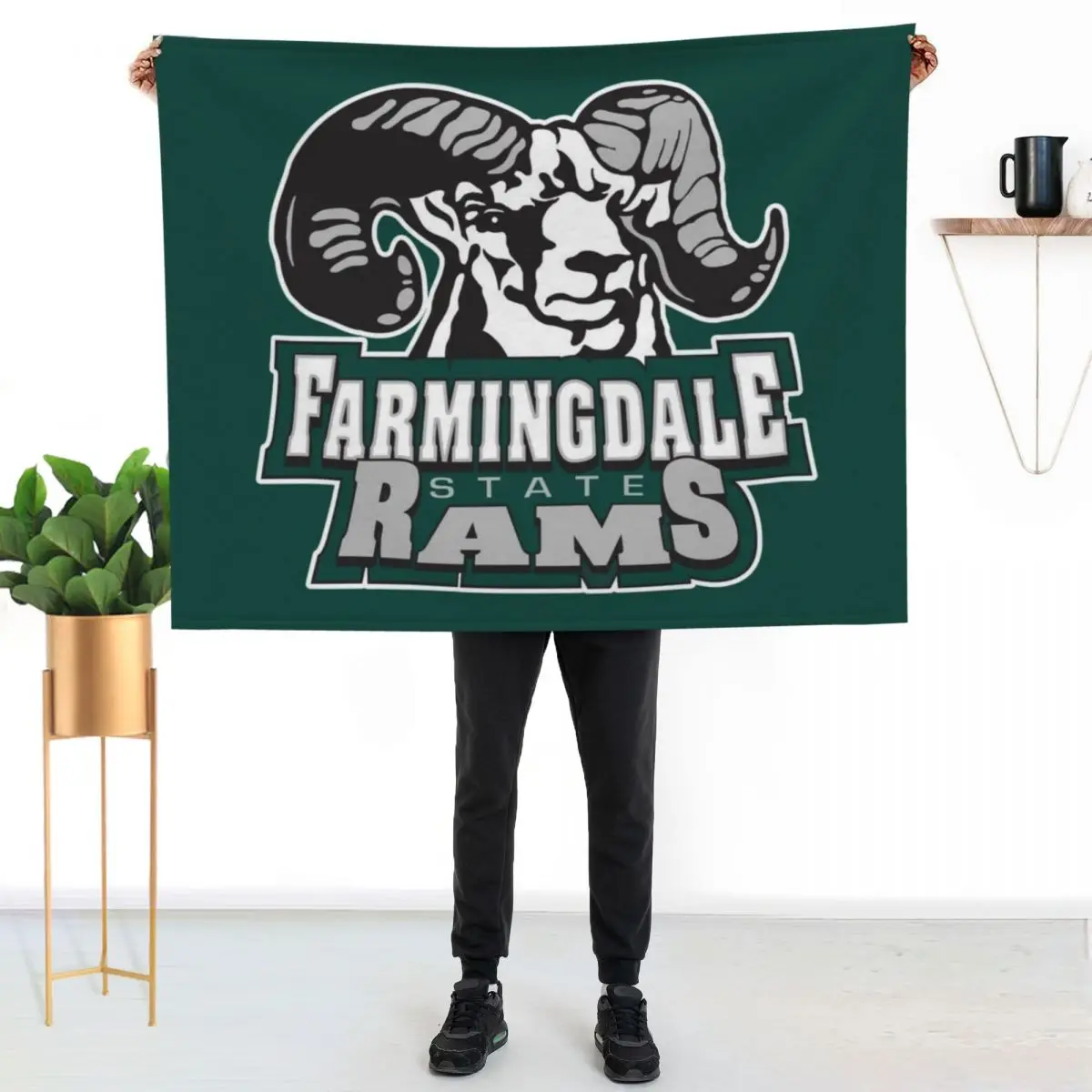 Farmingdale State College Throw Blanket Cozy Microfiber Throw Blanket for Home Bedroom
Farmingdale State College Throw Blanket Cozy Microfiber Throw Blanket for Home Bedroom