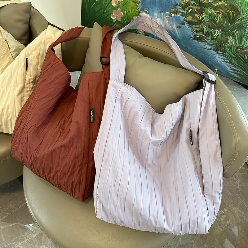Youda New Polyester Fabric Shoulder Bag For Women Simple Solid Color Bucket Crossbody Large Casual Capacity Shopper Tote Bags
Youda New Polyester Fabric Shoulder Bag For Women Simple Solid Color Bucket Crossbody Large Casual Capacity Shopper Tote Bags