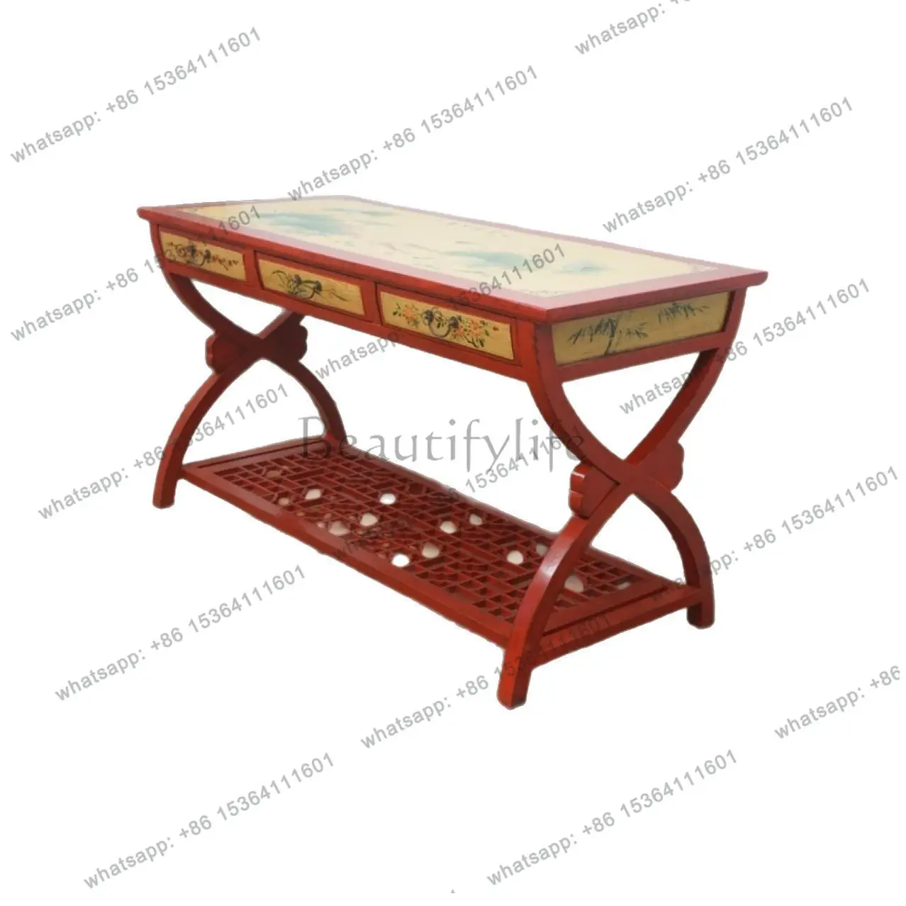 Solid wood new Chinese classical elm office computer desk painting case calligraphy table
Solid wood new Chinese classical elm office computer desk painting case calligraphy table