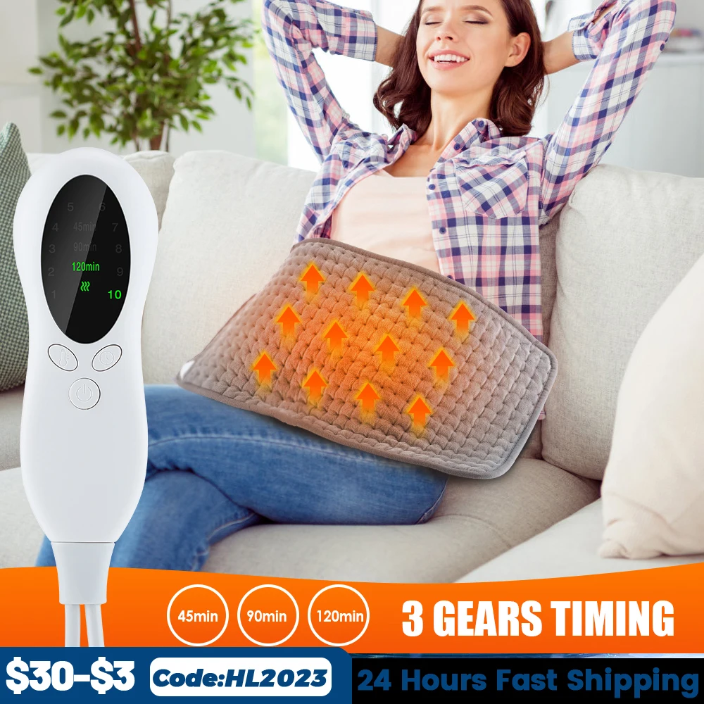 110V-220V Electric Heating Pad Warmer Blanket Abdomen Waist Back Leg Pain Relief Winter Hot Massage Thermal Mat Therapy Cushion
110V-220V Electric Heating Pad Warmer Blanket Abdomen Waist Back Leg Pain Relief Winter Hot Massage Thermal Mat Therapy Cushion