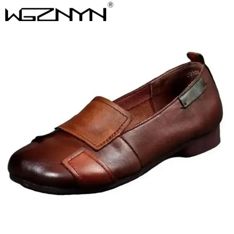 Роскошная женская спортивная обувь на плоской подошве, винтажная стильная обувь ручной работы на мягкой подошве для мам среднего возраста, новая весенняя обувь Zapatillas De Mujer
Роскошная женская спортивная обувь на плоской подошве, винтажная стильная обувь ручной работы на мягкой подошве для мам среднего возраста, новая весенняя обувь Zapatillas De Mujer