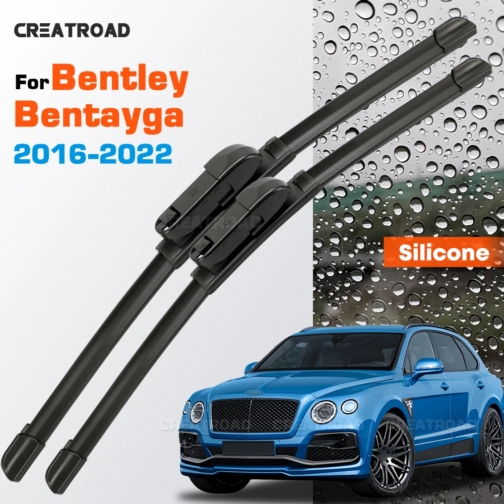 Silicone Wiper Blades Fit For Bentley Bentayga 2016-2022 Coated Silent HD Wear-Resistant Car Windshield Wipers 28"+20"
Silicone Wiper Blades Fit For Bentley Bentayga 2016-2022 Coated Silent HD Wear-Resistant Car Windshield Wipers 28"+20"