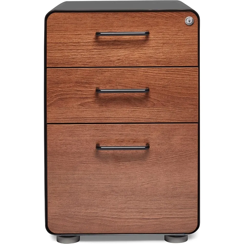 Шкаф для документов с 3 ящиками — черный + орех, 2 универсальных ящика и 1 подвесной ящик для документов, полностью окрашенный внутри и выхода, порошок-
Шкаф для документов с 3 ящиками — черный + орех, 2 универсальных ящика и 1 подвесной ящик для документов, полностью окрашенный внутри и выхода, порошок-