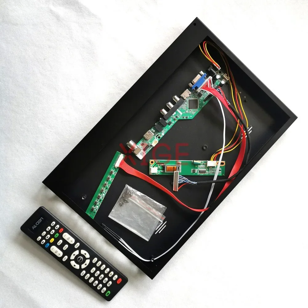Metal Case+Analog TV Driver Board Fit ITSX95C ITSX95E ITSX95H DIY Kit 30 Pin LVDS VGA AV USB HDMI-Compatible 1CCFL 1400*1050 15"
Metal Case+Analog TV Driver Board Fit ITSX95C ITSX95E ITSX95H DIY Kit 30 Pin LVDS VGA AV USB HDMI-Compatible 1CCFL 1400*1050 15"