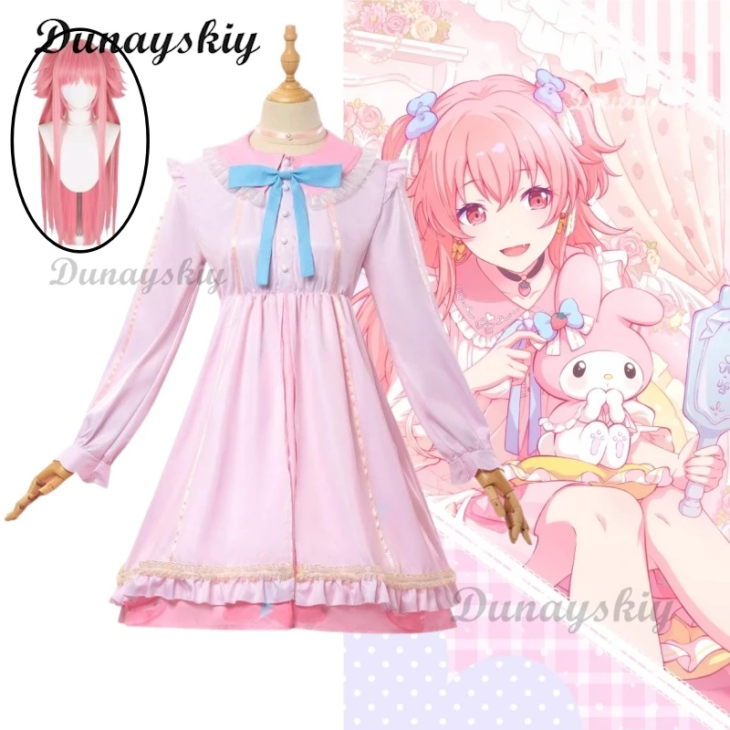 Momoi Airi Cos MORE MORE JUMP Cosplay Project Sekai Colorful Stage Feat Costume Momoi Airi Pink Lolita Dress Halloween Suit Wig
Momoi Airi Cos MORE MORE JUMP Cosplay Project Sekai Colorful Stage Feat Costume Momoi Airi Pink Lolita Dress Halloween Suit Wig