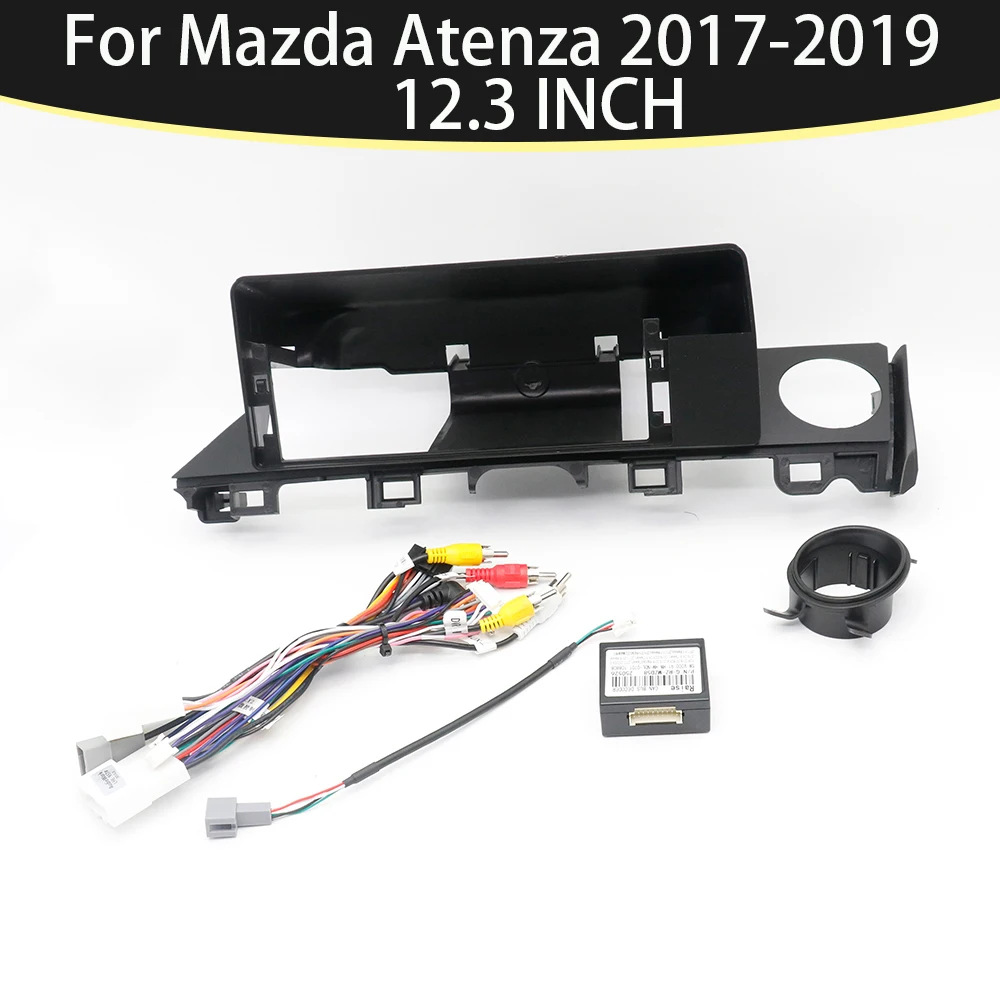 12,3-дюймовый автомобильный каркас для Mazda Atenza 2017-2019, адаптер Canbus Box, приемник, Android-радио, комплект панели приборной панели
12,3-дюймовый автомобильный каркас для Mazda Atenza 2017-2019, адаптер Canbus Box, приемник, Android-радио, комплект панели приборной панели