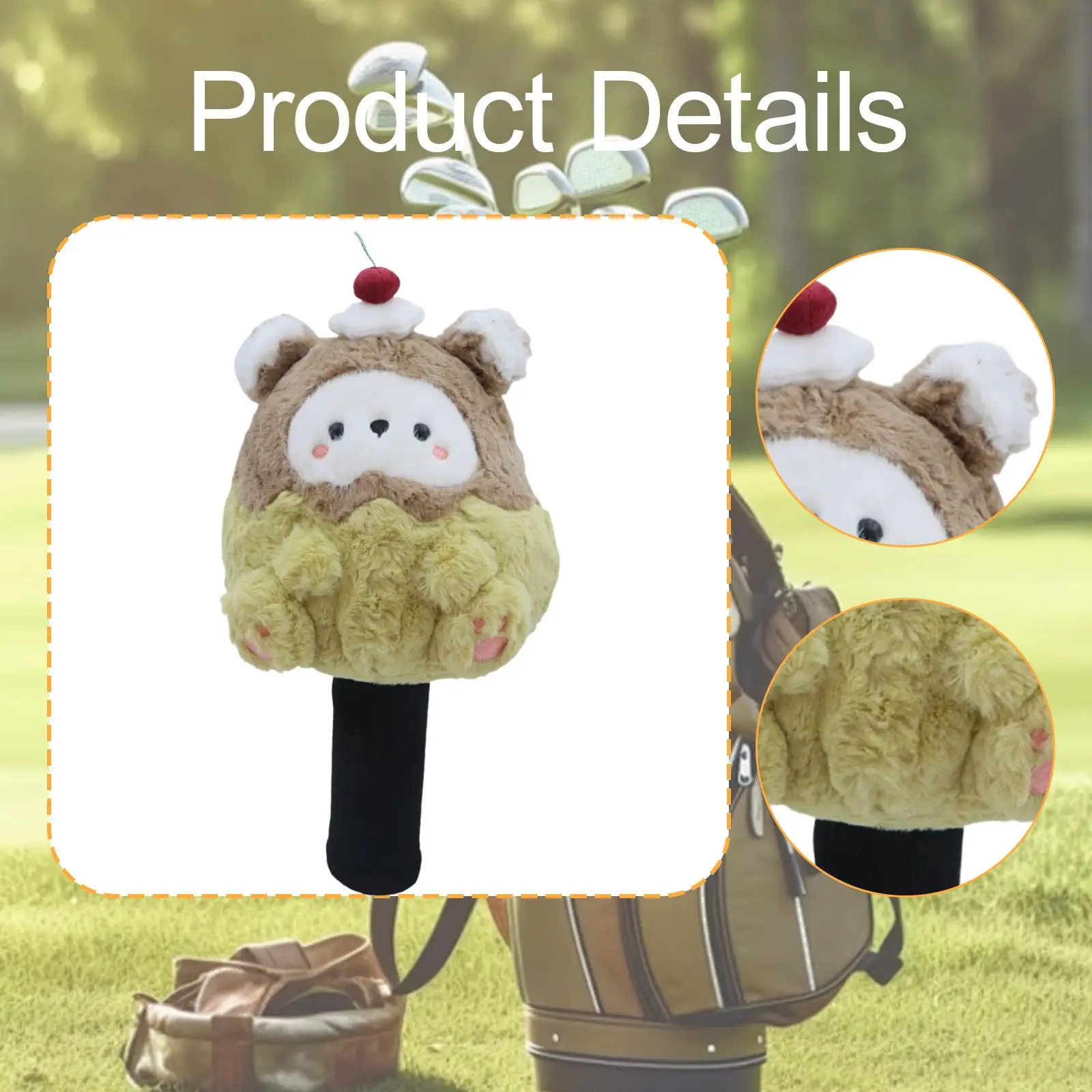 Knitted Golf Driver Headcover Animal Bear Plush Golf Cover Wood Club Accessories for Golf Lovers
Knitted Golf Driver Headcover Animal Bear Plush Golf Cover Wood Club Accessories for Golf Lovers