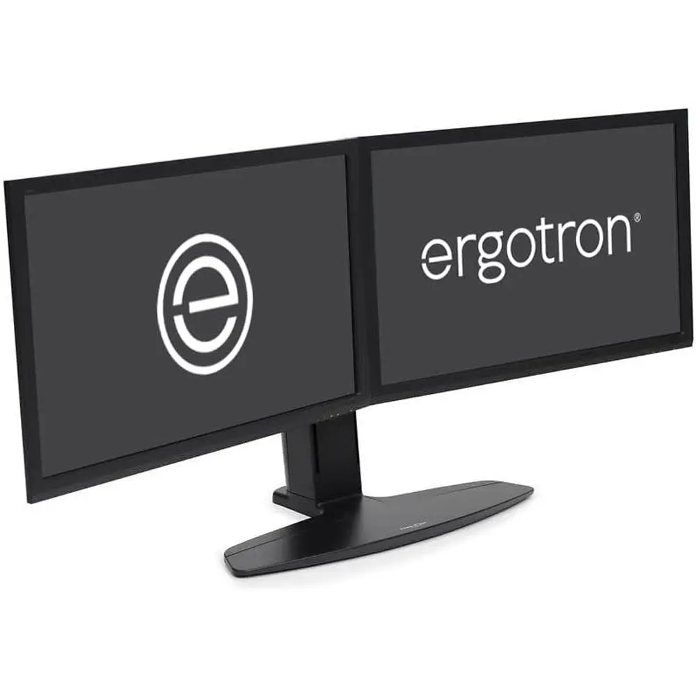 Dual Monitor Stand Desk Mount, VESA Compatible for 24 Screens - Black
Dual Monitor Stand Desk Mount, VESA Compatible for 24 Screens - Black