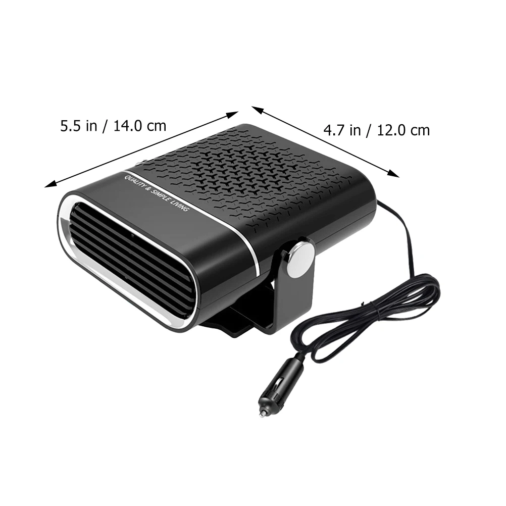 Portable Car Heater Vehicle Windshield Defroster Adjustable Fan Auto Defogger Warm Blower Durable Practical
Portable Car Heater Vehicle Windshield Defroster Adjustable Fan Auto Defogger Warm Blower Durable Practical