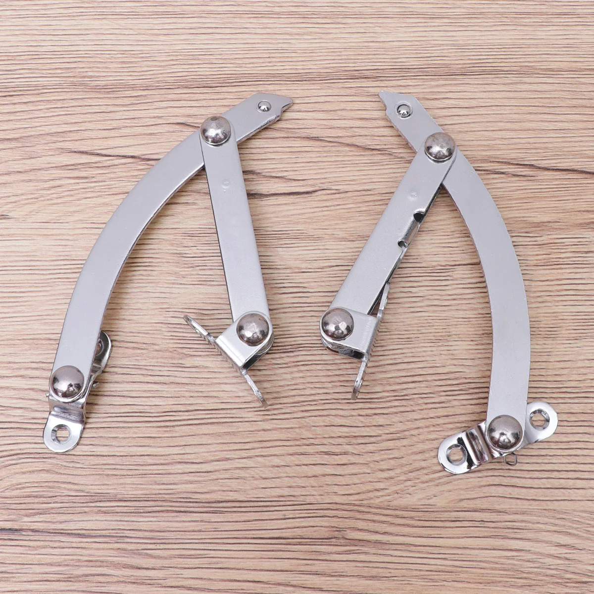 2pcs Hinge Limiter Heavy Duty Strut Spring Lift Support For Cabinet Cupboard Door 90 Degree Opening Silver Sturdy Metal Hardware
2pcs Hinge Limiter Heavy Duty Strut Spring Lift Support For Cabinet Cupboard Door 90 Degree Opening Silver Sturdy Metal Hardware