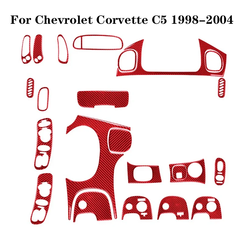 For Chevrolet Corvette C5 1998 1999 2000 2001 2002 2003 2004 Car Carbon Fiber Red Stickers Car Interior Decorative Accessories
For Chevrolet Corvette C5 1998 1999 2000 2001 2002 2003 2004 Car Carbon Fiber Red Stickers Car Interior Decorative Accessories