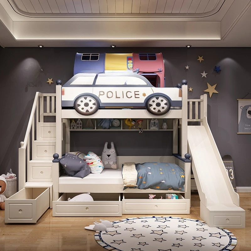 All solid wood children's up and down bed double layer high and low child and mother upper and lower bunk slides
All solid wood children's up and down bed double layer high and low child and mother upper and lower bunk slides