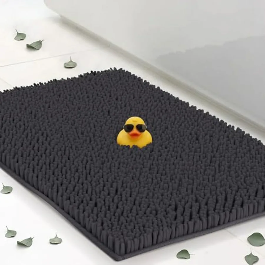 Chenille Bath Mats, Plush Absorbent Bath Mats Quick Dry, Soft and Machine Washable, Non Slip Carpet for Bathroom, Thick Bathroo
Chenille Bath Mats, Plush Absorbent Bath Mats Quick Dry, Soft and Machine Washable, Non Slip Carpet for Bathroom, Thick Bathroo