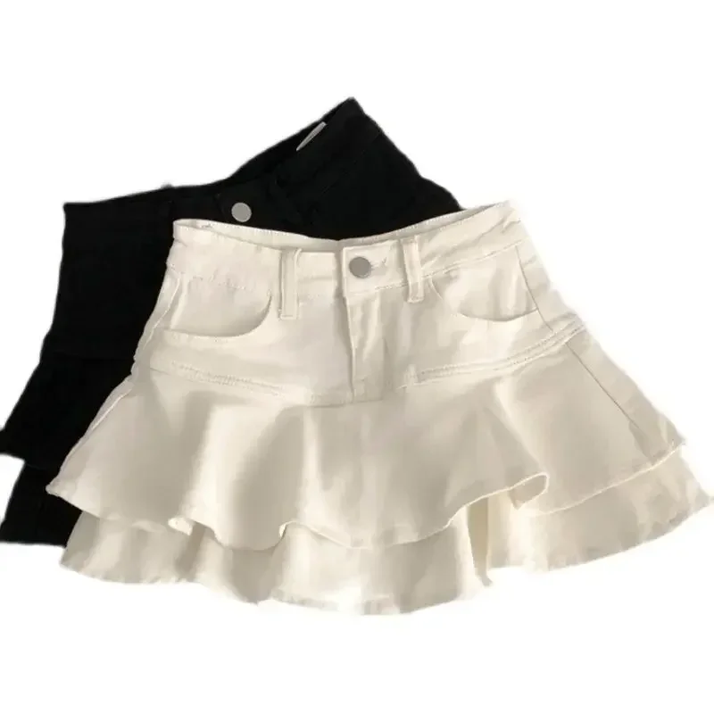 Kids Girls Black White Cake Skirts 2025 New Arrival Spring Summer Double Layer Cotton Skirts Children Casual Elastic Waist Skirt
Kids Girls Black White Cake Skirts 2025 New Arrival Spring Summer Double Layer Cotton Skirts Children Casual Elastic Waist Skirt