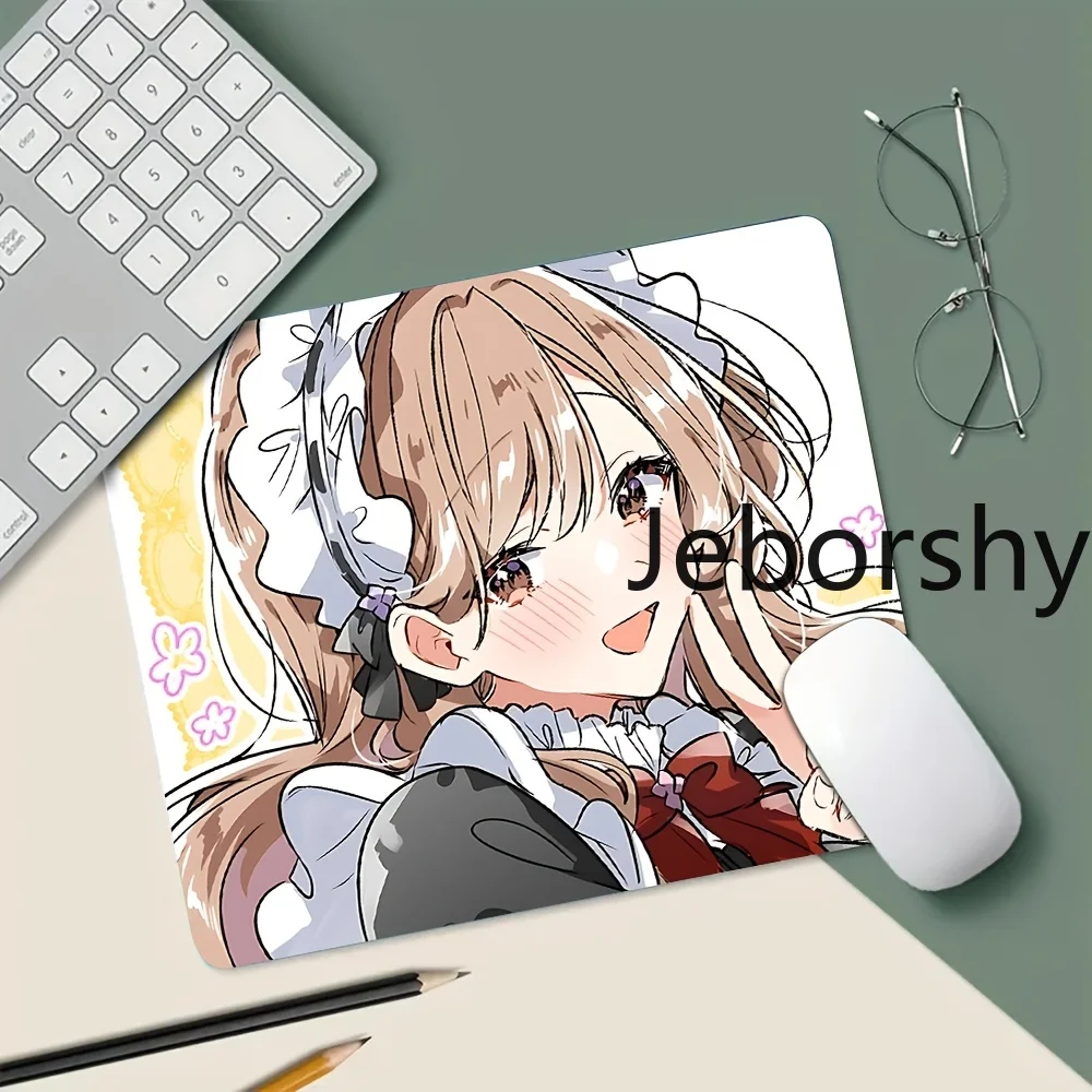 Kawaii Anime Maid Girl Mouse Pad, Cute Brown Hair Desk Mat for Girls
Kawaii Anime Maid Girl Mouse Pad, Cute Brown Hair Desk Mat for Girls