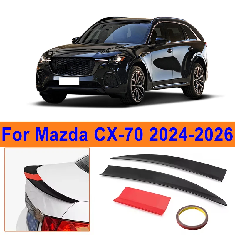 For Mazda CX-70 2024-2026 3-Section ABS Rear Trunk Spoiler 115-125cm Adjustable Sports Decor Top Wing Car Exterior Parts
For Mazda CX-70 2024-2026 3-Section ABS Rear Trunk Spoiler 115-125cm Adjustable Sports Decor Top Wing Car Exterior Parts