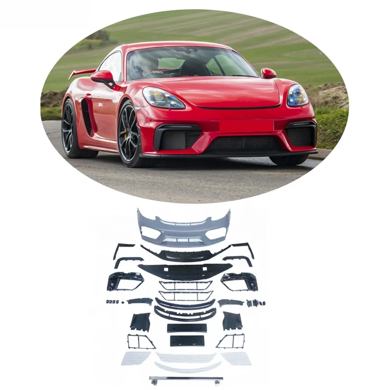 Модернизированный обвес из карбона и полипропилена для 718 Cayman Boxster: передний и задний бамперы, внешние элементы тюнинга, автозапчасти
Модернизированный обвес из карбона и полипропилена для 718 Cayman Boxster: передний и задний бамперы, внешние элементы тюнинга, автозапчасти