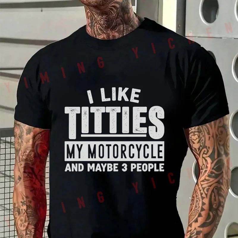 I Like My Motorcycle And Maybe 3 People Men T-Shirt Moto Cotton Summer O-neck Short Sleeve Fashion Hip Hop Tee
I Like My Motorcycle And Maybe 3 People Men T-Shirt Moto Cotton Summer O-neck Short Sleeve Fashion Hip Hop Tee