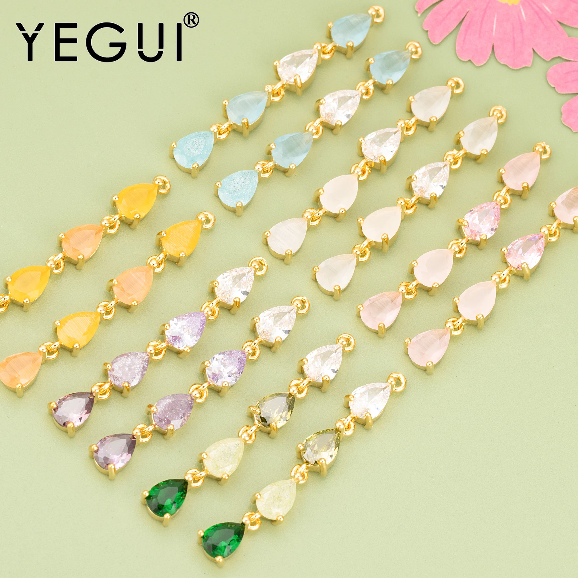 YEGUI MF53,jewelry accessories,18k gold rhodium plated,copper,zircons,charms,hand made,jewelry making,diy pendants,4pcs/lot
YEGUI MF53,jewelry accessories,18k gold rhodium plated,copper,zircons,charms,hand made,jewelry making,diy pendants,4pcs/lot