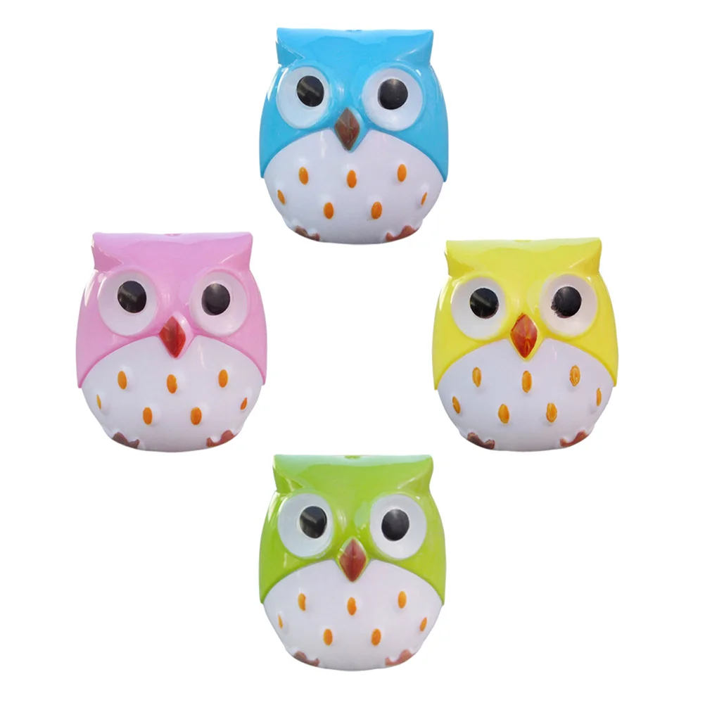 Double Holes Sharpener Owl Pencil Pencils for Kids Vintage School Child Miniature Color
Double Holes Sharpener Owl Pencil Pencils for Kids Vintage School Child Miniature Color