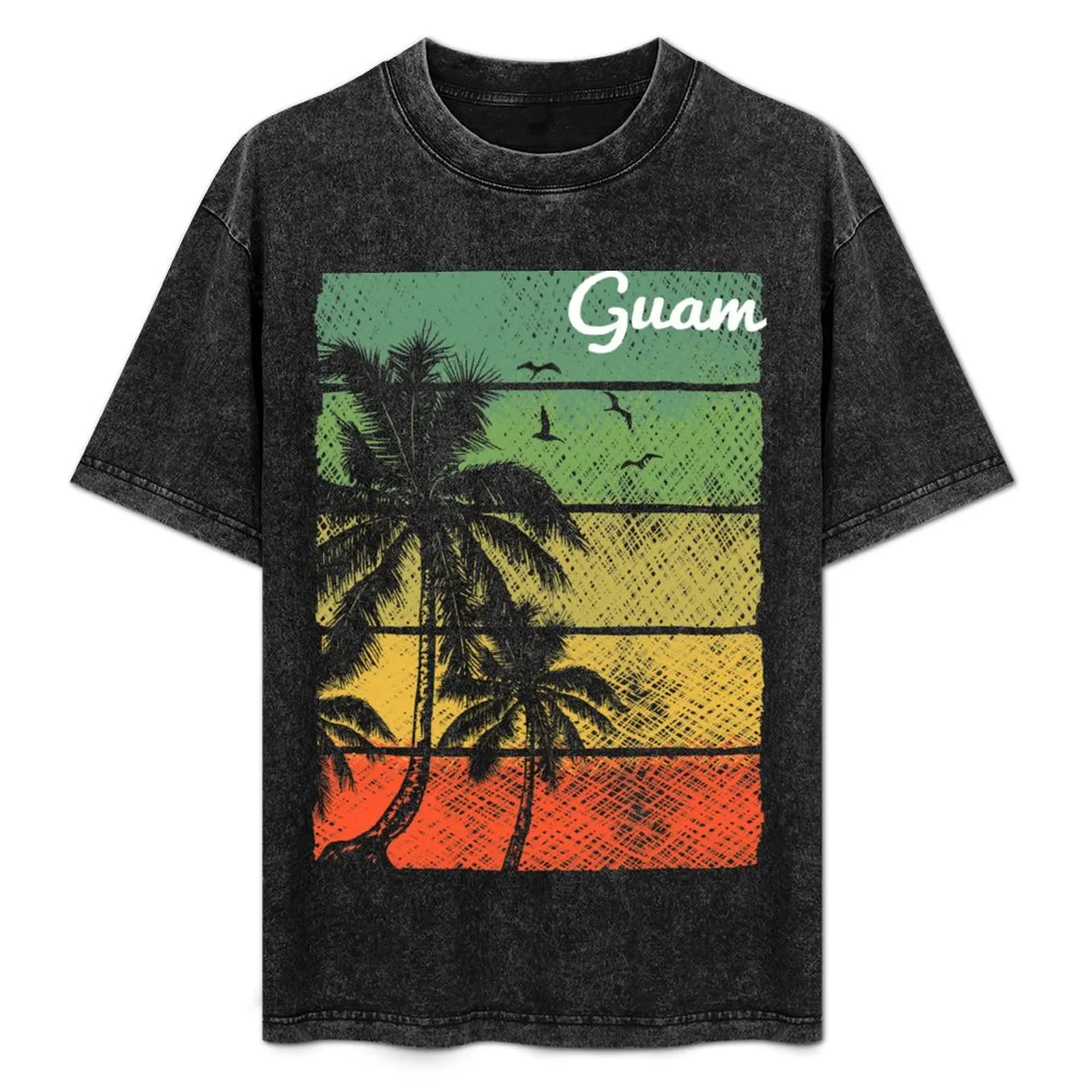 Tropical Guam Shirt T-Shirt Trendy Print Short Sleeve T-Shirt
Tropical Guam Shirt T-Shirt Trendy Print Short Sleeve T-Shirt