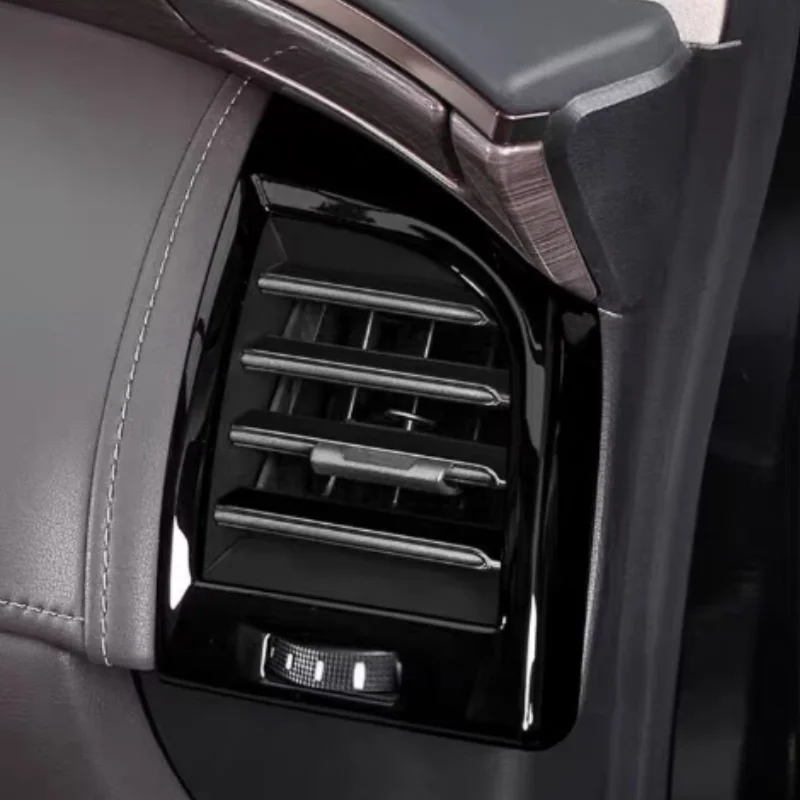 For Toyota Alphard Vellfire 40 Series 2023 2024 ABS Carbon Armrest Box Rear Seat Air Conditioning Vent Decorative Frame Sticker
For Toyota Alphard Vellfire 40 Series 2023 2024 ABS Carbon Armrest Box Rear Seat Air Conditioning Vent Decorative Frame Sticker