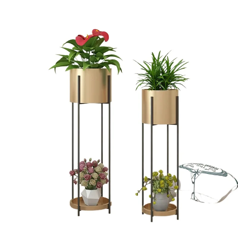 Nordic Flower Metal Stand 2-tire Plant Floor Shelf Pot Outdoor Indoor Iron Garden Decors
Nordic Flower Metal Stand 2-tire Plant Floor Shelf Pot Outdoor Indoor Iron Garden Decors