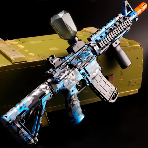​​M4A1 Water Gel Gun Pro Edition​​ - Eco-Friendly Splatter Ball Shooting Toy with Rechargeable Battery (No Bullets)