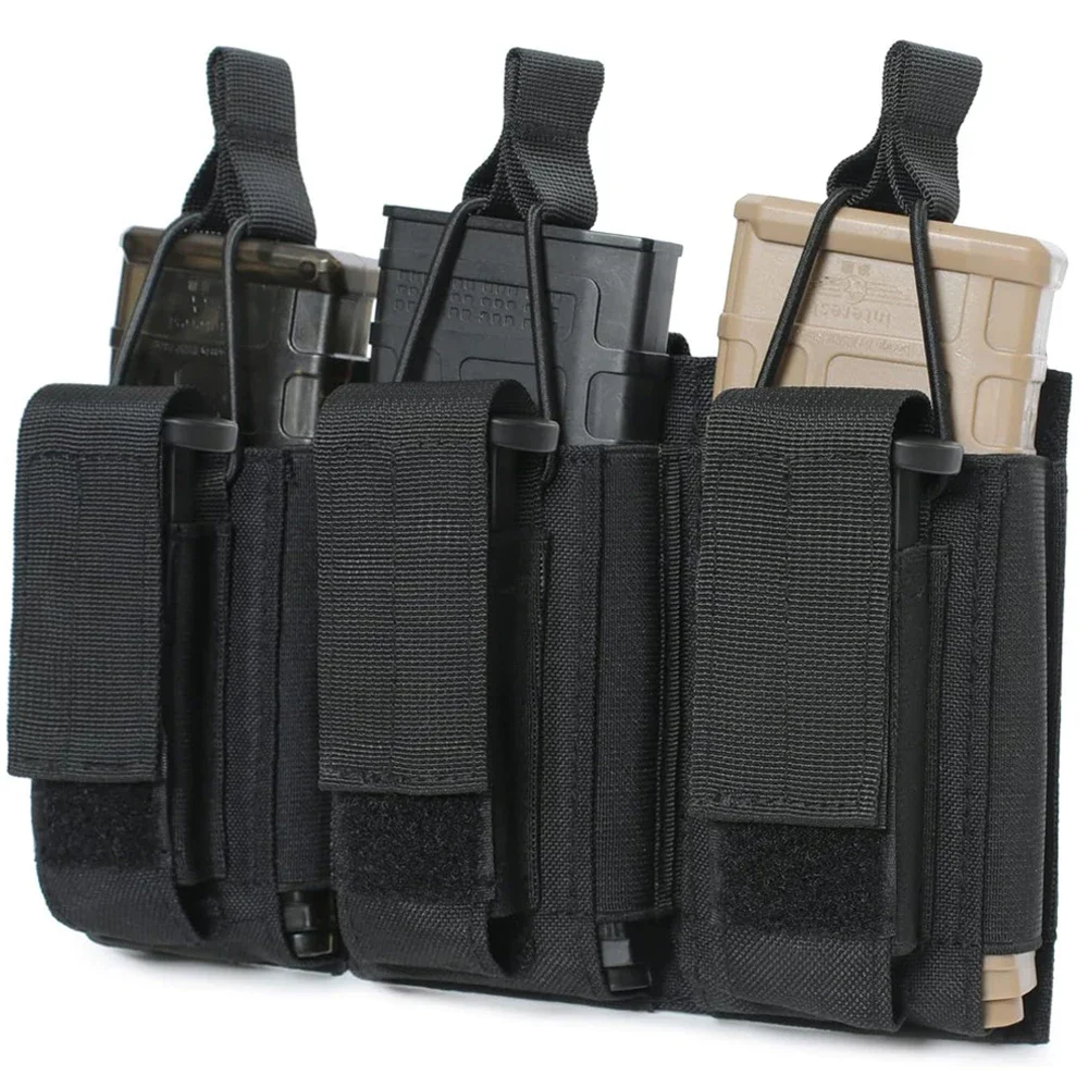Тройной чехол для журналов Molle Mag Bag для 5,56 мм M4 AK AR Glock 1911, охотничья винтовка, сумка для журналов, сумка для переноски пистолета, военная игра
Тройной чехол для журналов Molle Mag Bag для 5,56 мм M4 AK AR Glock 1911, охотничья винтовка, сумка для журналов, сумка для переноски пистолета, военная игра