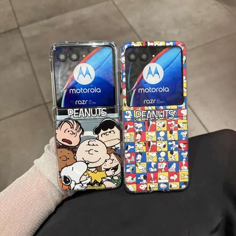 Funny Cartoon Cute Snoopy lattice Magsafe Wireless Charge Phone Case For Motorola Razr 60 50 40 Ultra Razr60ultra Magnetic Stand
Funny Cartoon Cute Snoopy lattice Magsafe Wireless Charge Phone Case For Motorola Razr 60 50 40 Ultra Razr60ultra Magnetic Stand