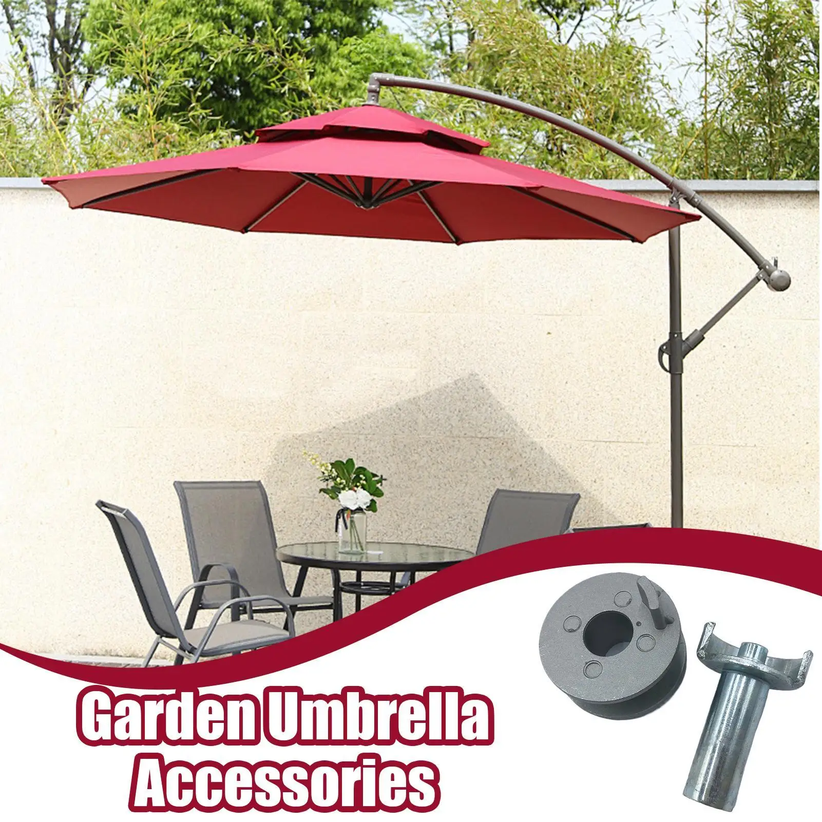 Patio Table Umbrella Hole Ring Patio Umbrella Stand Replacement Parts Base Sleeve Cover Accessories Pole Adapter For Beach Bar
Patio Table Umbrella Hole Ring Patio Umbrella Stand Replacement Parts Base Sleeve Cover Accessories Pole Adapter For Beach Bar