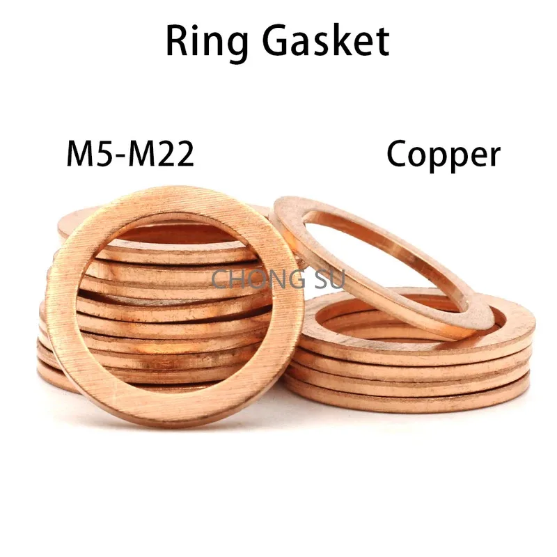 M5 M6 M8 M10 M12 M14 M16 M18 M20 M22 Solid Copper Oil Plugs Washer o-ring Gasket Motorcycle Sump Flat Sealing Spacers
M5 M6 M8 M10 M12 M14 M16 M18 M20 M22 Solid Copper Oil Plugs Washer o-ring Gasket Motorcycle Sump Flat Sealing Spacers