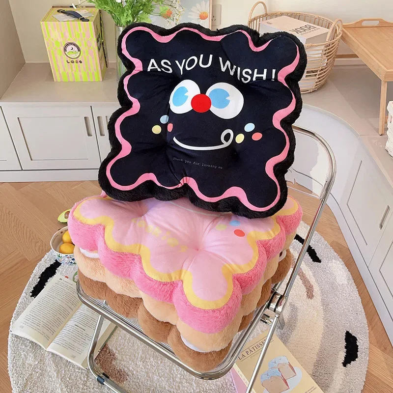 40cm Pretty Colorful Cartoon Big Eyes Quadrate Plush Cushion Soft Comfy Warm Chair/Sofa Cushion Nice Office Companion
40cm Pretty Colorful Cartoon Big Eyes Quadrate Plush Cushion Soft Comfy Warm Chair/Sofa Cushion Nice Office Companion
