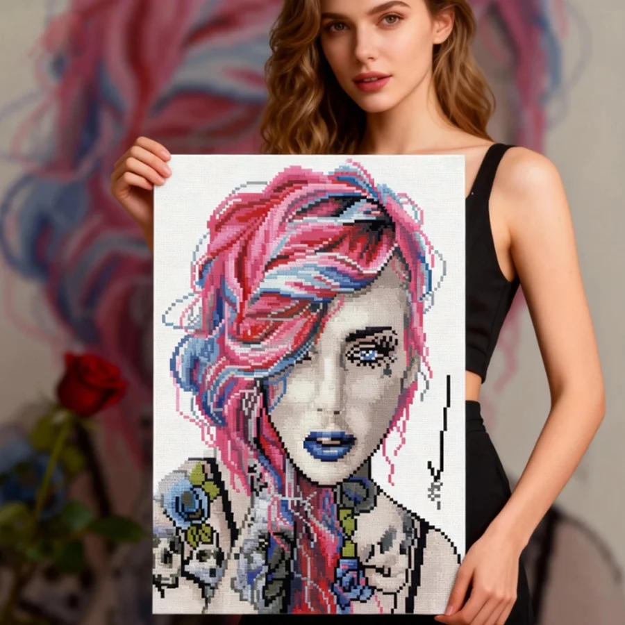 2026 New style The man with tattoos pattern Cross Stitch Set DIY Stamped DMC Cross-stitch Kit Embroidery Needlework Home Decor
2026 New style The man with tattoos pattern Cross Stitch Set DIY Stamped DMC Cross-stitch Kit Embroidery Needlework Home Decor