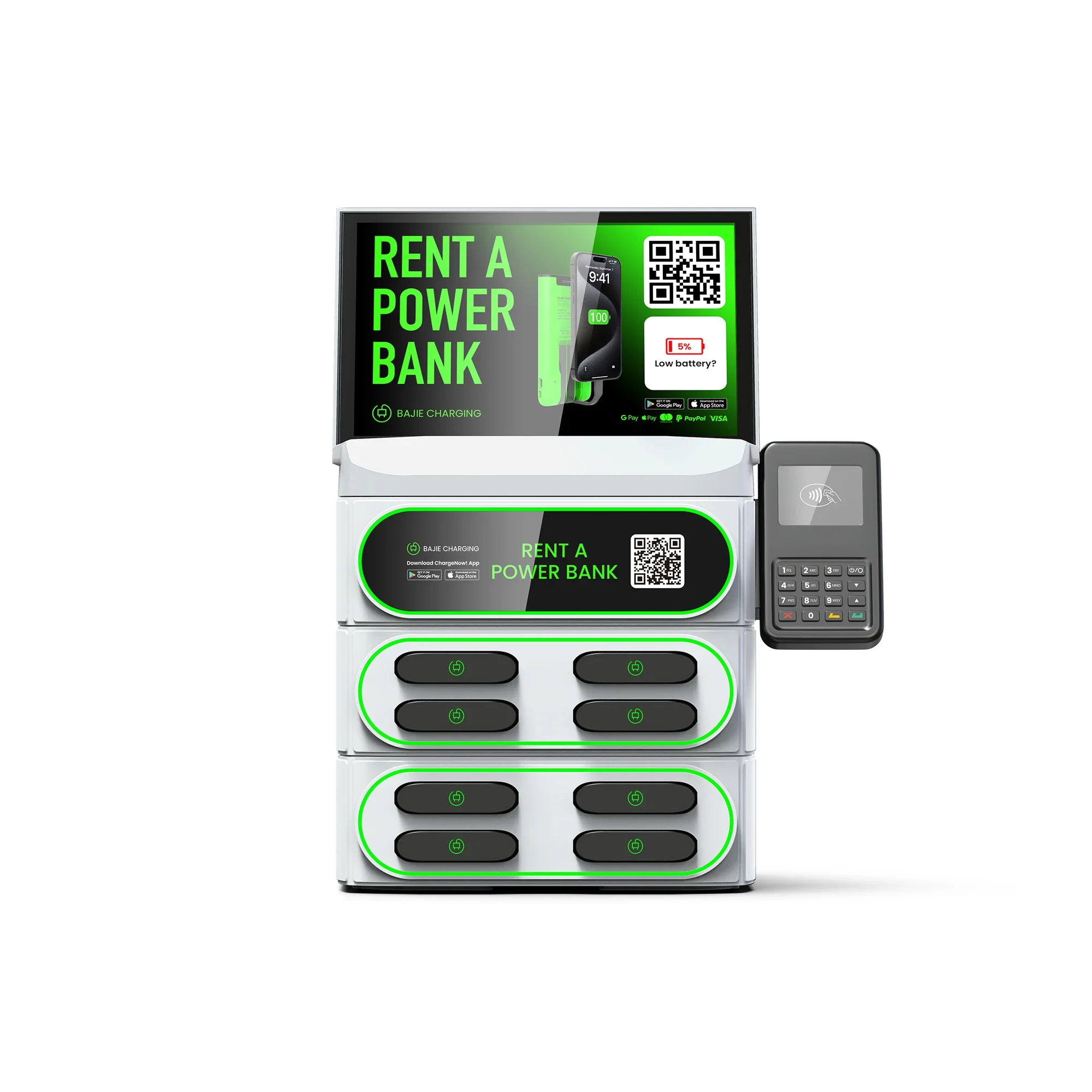 Поделиться Power Bank, аренда портативного зарядного устройства для мобильного телефона, совместное использование торгового автомата Power Bank, аккумулятор 6000 мАч без POS
Поделиться Power Bank, аренда портативного зарядного устройства для мобильного телефона, совместное использование торгового автомата Power Bank, аккумулятор 6000 мАч без POS