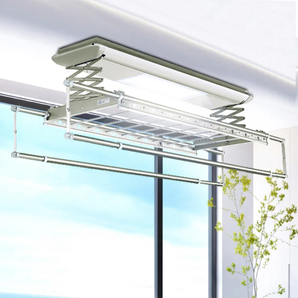 Smart Electric Drying Rack with Heated & UV, Auto Lift Ceiling Mount for Balcony
Smart Electric Drying Rack with Heated & UV, Auto Lift Ceiling Mount for Balcony