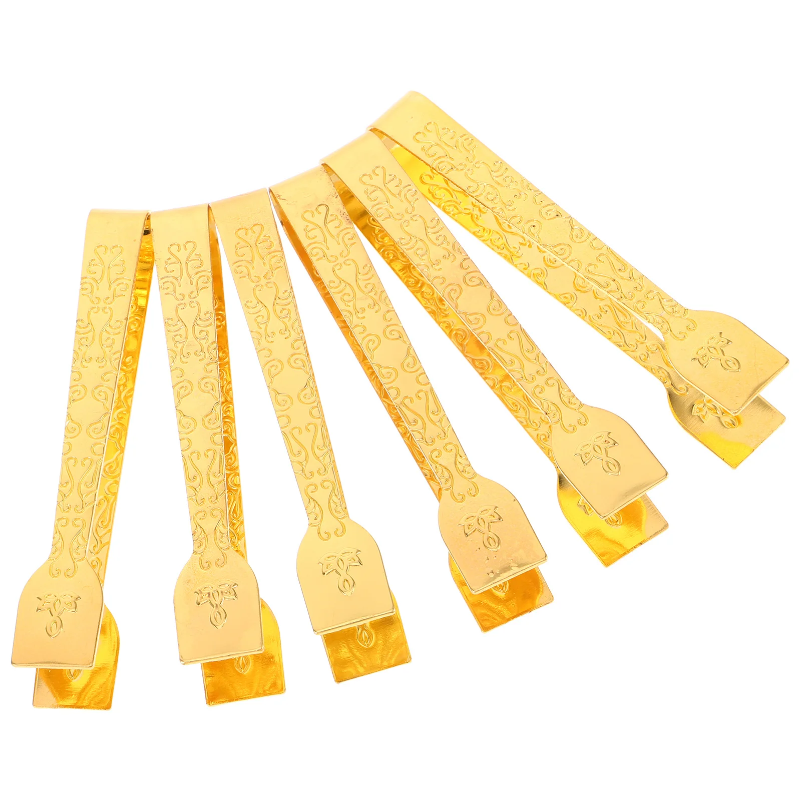 6pcs Incense Tongs Gold: Elegant Metal Charcoal Clamp For Briquettes Tablets Handling Heatproof Lightweight Middle Eastern
6pcs Incense Tongs Gold: Elegant Metal Charcoal Clamp For Briquettes Tablets Handling Heatproof Lightweight Middle Eastern
