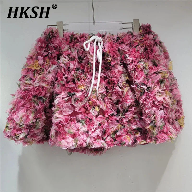 HKSH Summer New Women Tide Y2K Streetwear Stylish Sweet Three-dimensional Floral High Waisted Drawstring Short Puff Skirt HK6330
HKSH Summer New Women Tide Y2K Streetwear Stylish Sweet Three-dimensional Floral High Waisted Drawstring Short Puff Skirt HK6330