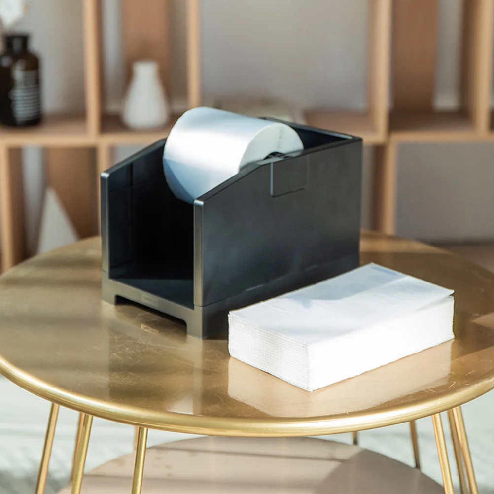 Shipping Labels Holder Desktop Printer Stand Black Plastic Compatible Folded Roll Labels Easy Assembly Thermal Paper Storage
Shipping Labels Holder Desktop Printer Stand Black Plastic Compatible Folded Roll Labels Easy Assembly Thermal Paper Storage