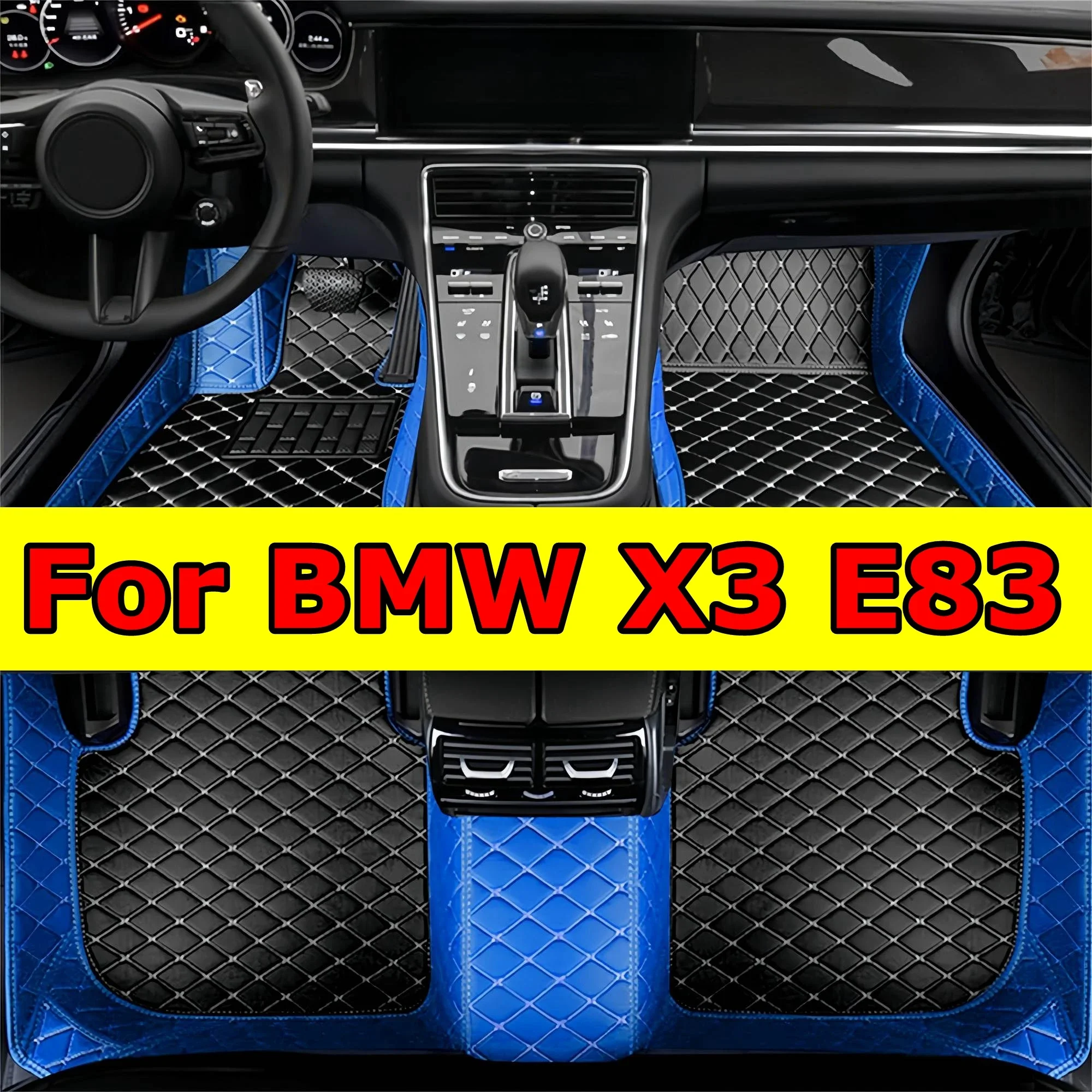 Custom Car Floor Mats for BMW X3 E83 2003 2004 2005 2006 2007 2008 2009 2010 2011 Leather Floor Liners Full Coverage Waterproof
Custom Car Floor Mats for BMW X3 E83 2003 2004 2005 2006 2007 2008 2009 2010 2011 Leather Floor Liners Full Coverage Waterproof