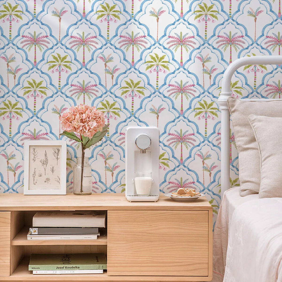 Обои с тропическими пальмами, магазин, спальня, домашнее украшение стены, наклейка, самоклеящаяся съемная обои для ванной комнаты 
Обои с тропическими пальмами, магазин, спальня, домашнее украшение стены, наклейка, самоклеящаяся съемная обои для ванной комнаты