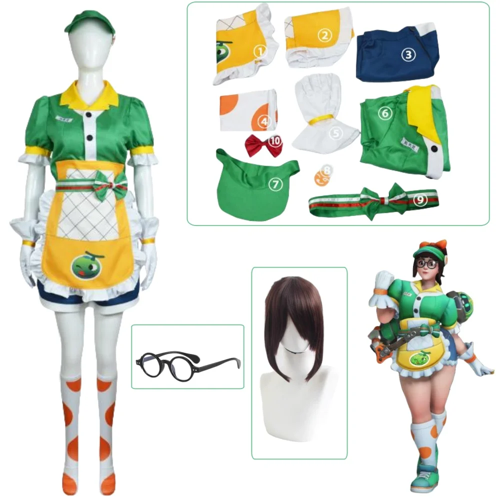 OW Overwatch Mei костюмы для косплея парик очки Meiling Zhou игра боевая одежда Хэллоуин карнавальный наряд для женщин девочек
OW Overwatch Mei костюмы для косплея парик очки Meiling Zhou игра боевая одежда Хэллоуин карнавальный наряд для женщин девочек