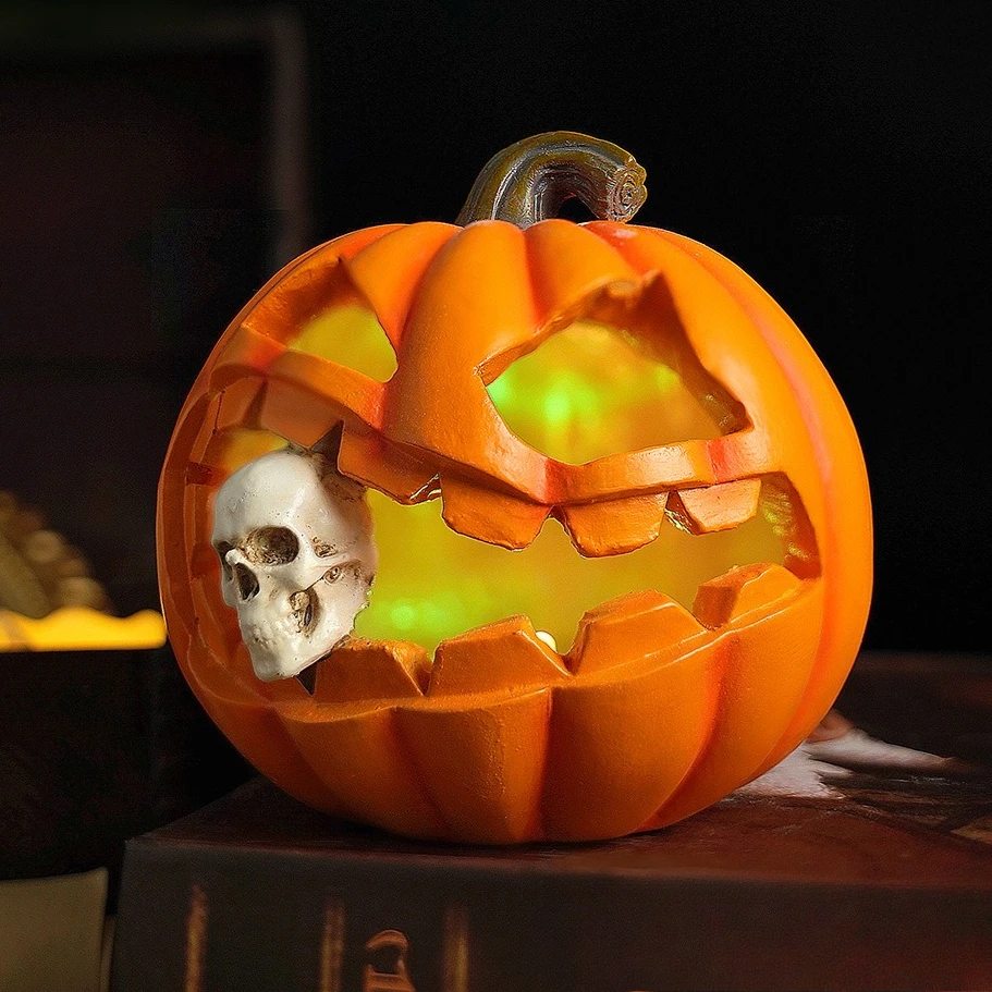 New Creative Halloween Pumpkin Ghost Retro Desktop Craft Ornament Resin Trend Home Creative Decoration
New Creative Halloween Pumpkin Ghost Retro Desktop Craft Ornament Resin Trend Home Creative Decoration