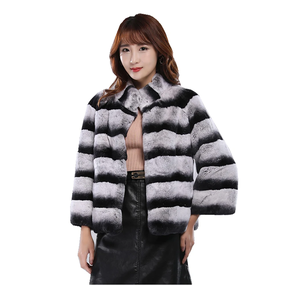 Lady Rex Rabbit Fur Jacket Autumn Winter Genuine Women Warm Coat Outerwear LF23013Y
Lady Rex Rabbit Fur Jacket Autumn Winter Genuine Women Warm Coat Outerwear LF23013Y