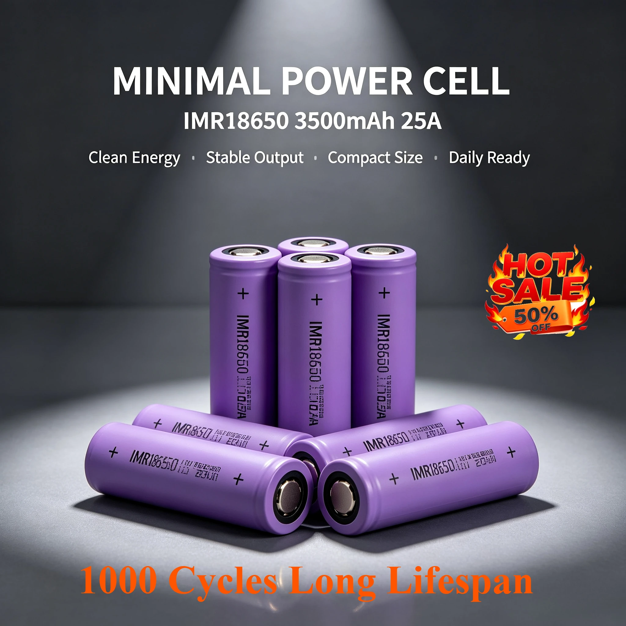 Weld Ready INR18650-35E Rechargeable Cell 3.7V 3500mAh 25A Steady Current No Fake Capacity UAV Drone Power Assembly Battery
Weld Ready INR18650-35E Rechargeable Cell 3.7V 3500mAh 25A Steady Current No Fake Capacity UAV Drone Power Assembly Battery