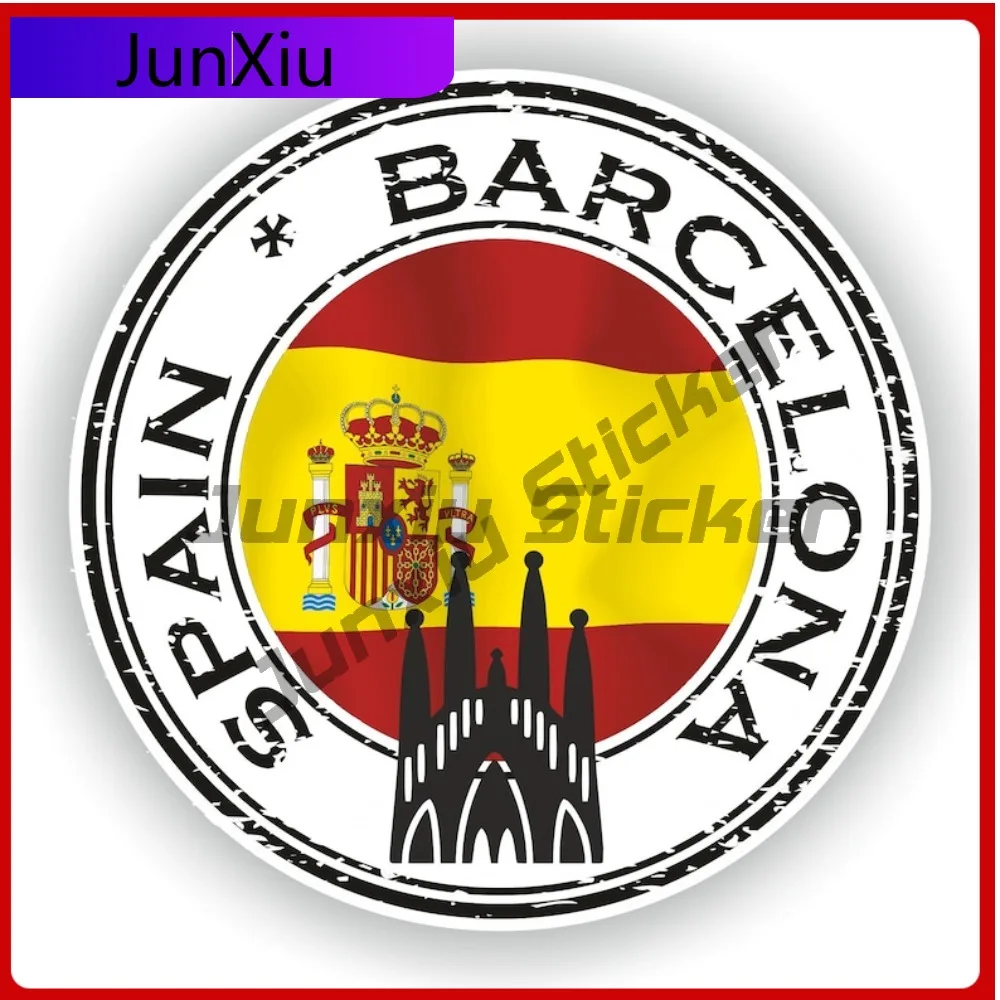 Spain Barcelona Seal Trendy Laptop Durable Accessory Round Pattern Sticker Wall UV Resistant Motorcycle Waterproof Cute Cool
Spain Barcelona Seal Trendy Laptop Durable Accessory Round Pattern Sticker Wall UV Resistant Motorcycle Waterproof Cute Cool