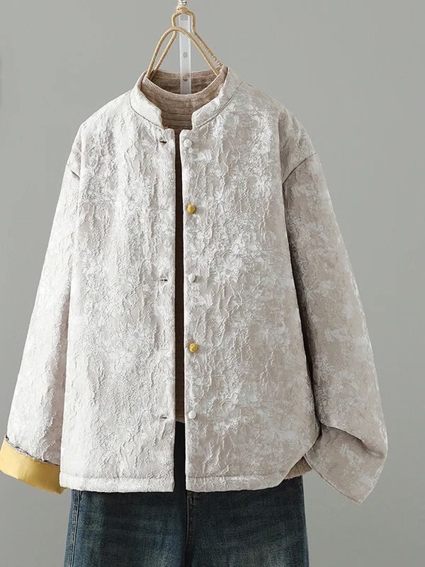 New Chinese Sle Thiened Cotton Jaet Women's Winter Warm Retro Button Modified Tang Costume Cotton Coat Floral Embroidery
New Chinese Sle Thiened Cotton Jaet Women's Winter Warm Retro Button Modified Tang Costume Cotton Coat Floral Embroidery