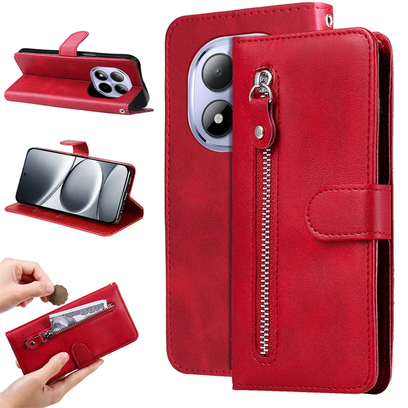 High-quality Capa Redmi Note15Pro Zipper Leather Case For Xiaomi Redmi Note 15 Pro Case Stand Wallet Phone Cover For Redmi Note
High-quality Capa Redmi Note15Pro Zipper Leather Case For Xiaomi Redmi Note 15 Pro Case Stand Wallet Phone Cover For Redmi Note